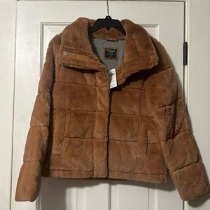 Abercrombie & Fitch, size medium, brown jacket